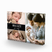 Moderne persoonlijke familienaam foto (Rechts)