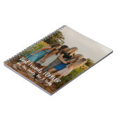 Moderne persoonlijke foto Best Friends Forever Notitieboek (Linkerzijde)