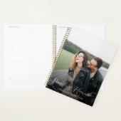 Moderne Persoonlijke Foto Bruiloft  Planner (Display)