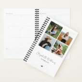 Moderne persoonlijke foto-inkouplanner voor 4 foto planner (Display)