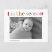 Moderne persoonlijke foto | Kleurrijk dit is het s Briefkaart (Voorkant)