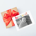 Moderne persoonlijke foto | Kleurrijk geblesseerd Briefkaart<br><div class="desc">Moderne persoonlijke foto | Kleurrijk geblesseerd</div>