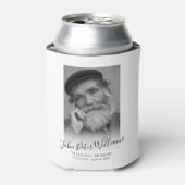 Moderne persoonlijke foto-Memorial Blikjeskoeler (Blikje Voorkant)