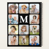 Moderne persoonlijke foto's 11 Collage Emerald Gre Planner (Achterkant)