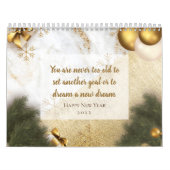 Moderne persoonlijke foto's, kerstmis en nieuw jaa kalender (Hoes)