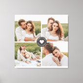 Moderne persoonlijke foto's van Collage Canvas Afdruk (Voorkant)