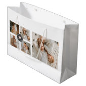 Moderne persoonlijke foto's van Collage Groot Cadeauzakje (Voorkant Gekanteld)