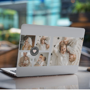 Moderne persoonlijke foto's van Collage HP Laptopsticker