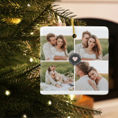 Moderne persoonlijke foto's van Collage Keramisch Ornament