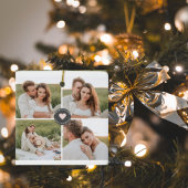 Moderne persoonlijke foto's van Collage Keramisch Ornament