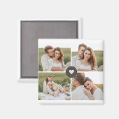 Moderne persoonlijke foto's van Collage Magneet (Voorkant / Achterkant)