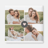 Moderne persoonlijke foto's van Collage Magneet (Voorkant)