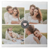 Moderne persoonlijke foto's van Collage Tegeltje (Voorkant)