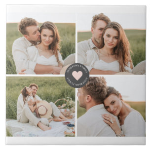 Moderne persoonlijke foto's van Collage Tegeltje