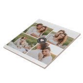 Moderne persoonlijke foto's van Collage Tegeltje (Zijkant)