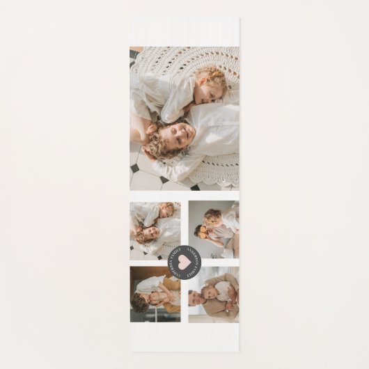 Moderne persoonlijke foto's van Collage Yogamat (Voorkant)