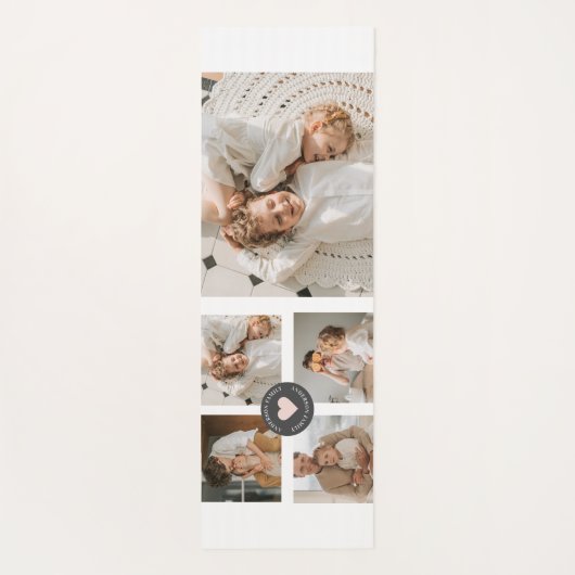 Moderne persoonlijke foto's van Collage Yogamat (Achterkant)