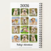 Moderne persoonlijke foto's van het Pet Journal Do Planner (Achterkant)