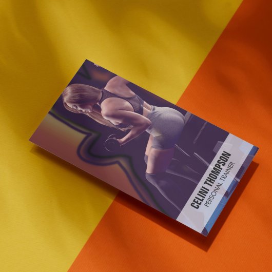 Moderne persoonlijke geschiktheid voor trainers QR Visitekaartje