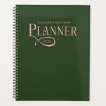 Moderne Persoonlijke Groen en Roze Planner<br><div class="desc">Blijf georganiseerd in stijl met deze moderne,  persoonlijke groene en roze planner. Deze planner is ontworpen voor mensen die houden van schone lijnen,  eenvoudige lay-outs en tijdloze elegantie. Het strakke monochrome ontwerp maakt deze planner zowel verfijnd als veelzijdig - perfect voor werk,  school of het dagelijks leven.</div>