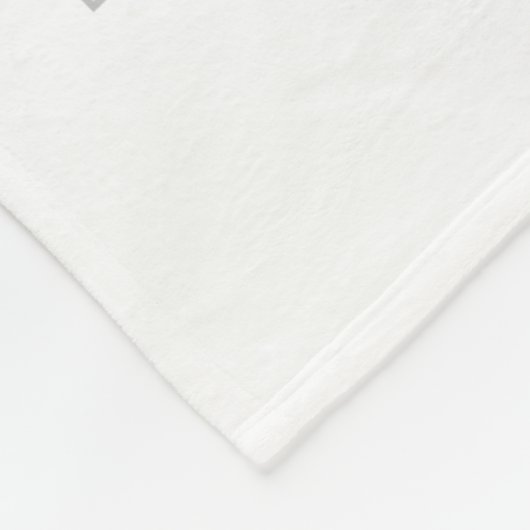Moderne persoonlijke grootmoeder we houden van je  fleece deken (Hoek)