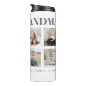 Moderne persoonlijke grootmoeder we houden van je  thermosbeker (Geroteerd rechts)