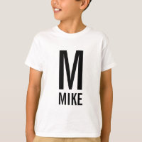 Moderne persoonlijke monogram en naam