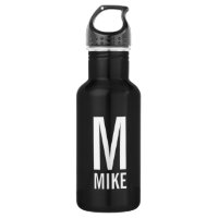 Moderne persoonlijke monogram en naam