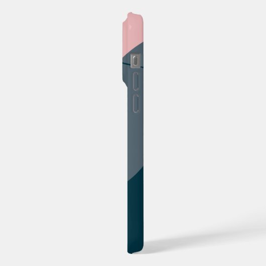 Moderne persoonlijke naam iPhone hoesje (Linkerkant)