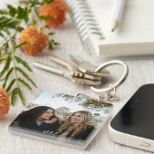 Moderne persoonlijke offerte voor beste vriendenkr sleutelhanger (Voorkant Rechts)