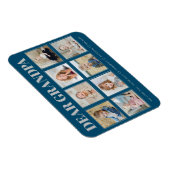 Moderne persoonlijke opa We houden van je 8-foto's Magneet (Rechterzijde)