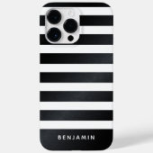 Moderne persoonlijke stripper Black en White Case-Mate iPhone Case (Achterkant)