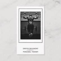 Moderne persoonlijke trainer foto