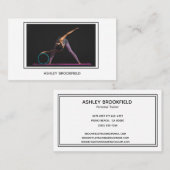 Moderne persoonlijke trainer foto visitekaartje (Voorkant / Achterkant)