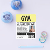 Moderne, persoonlijke trainer, Gym Adverteren Flyer (Enkel)