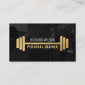 Moderne persoonlijke trainer visitekaartje (Voorkant)