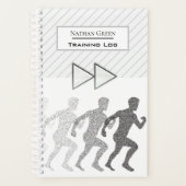 Moderne, persoonlijke trainingslogboeken voor het  planner (Voorkant)