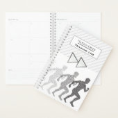 Moderne, persoonlijke trainingslogboeken voor het planner (Display)