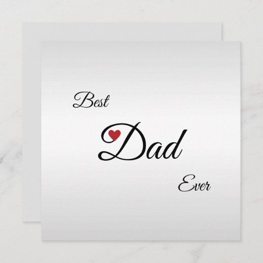 Moderne persoonlijke Vaderdag (Voorkant / Achterkant)