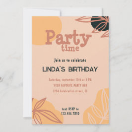 moderne perzik kaart