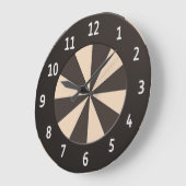 Moderne Perzikstralen om het even welke cirkel van Grote Klok (Hoek)