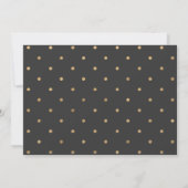 Moderne Pet en Tassel Gold Foil 3 Foto Afstuderen Aankondiging (Achterkant)