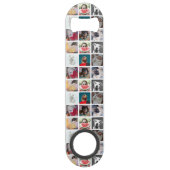 Moderne Photo Collage Keepomwille Speed Flessenopener (Achterkant)