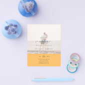 Moderne PHOTO-OVERLAY TEKST Weddenschap budget Flyer (Enkel)