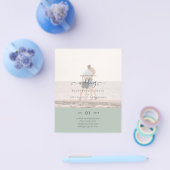 Moderne PHOTO-OVERLAY TEKST Weddenschap budget Flyer (Enkel)