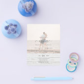 Moderne PHOTO-OVERLAY TEKST Weddenschap budget Flyer (Enkel)