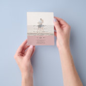 Moderne PHOTO-OVERLAY TEKST Weddenschap budget Flyer (Hand)