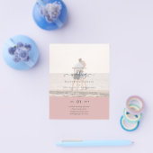 Moderne PHOTO-OVERLAY TEKST Weddenschap budget Flyer (Enkel)