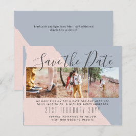 Moderne PHOTO Save the Dates van LeahG BUDGET