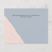 Moderne PHOTO Save the Dates van LeahG BUDGET (Achterkant)